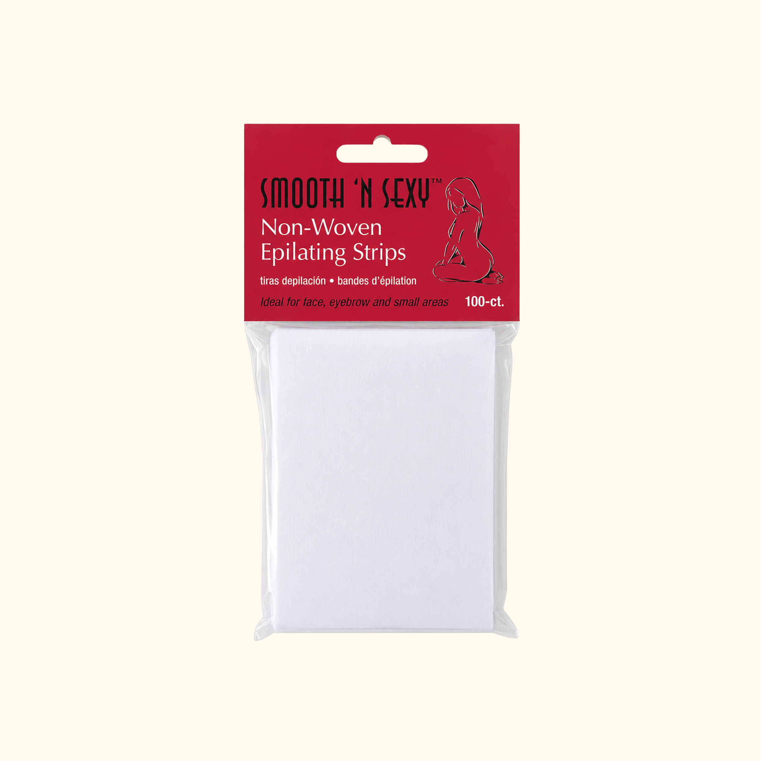 NON-WOVEN EPILATING STRIPS 100 COUNT