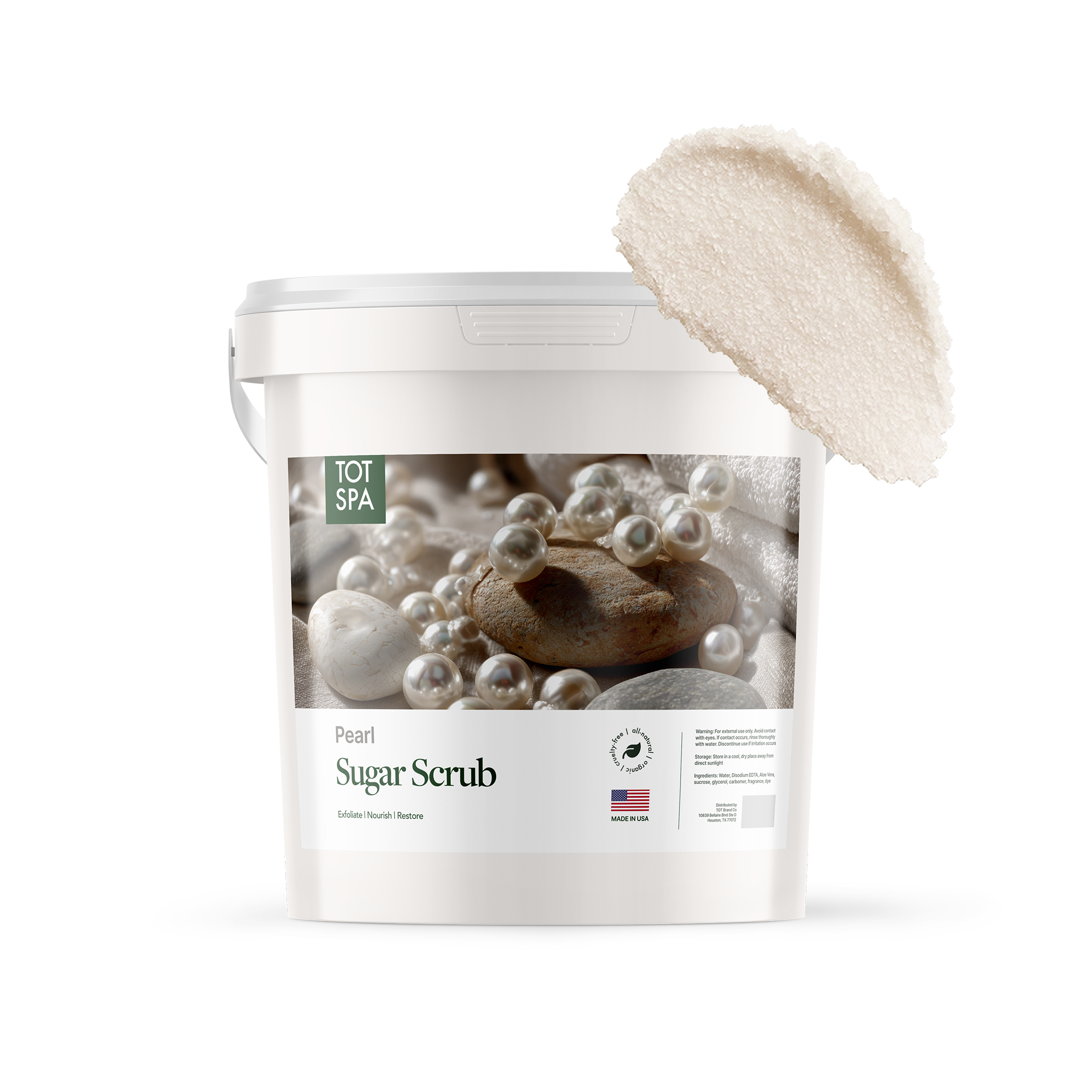 TOT Sugar Scrub Pearl 5G