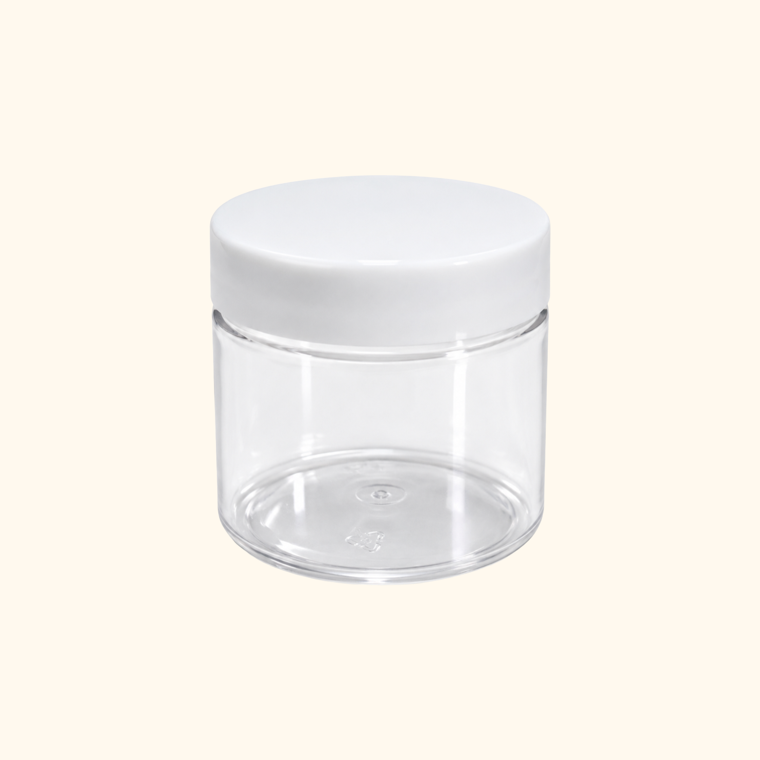EMPTY PLASTIC JAR 2OZ