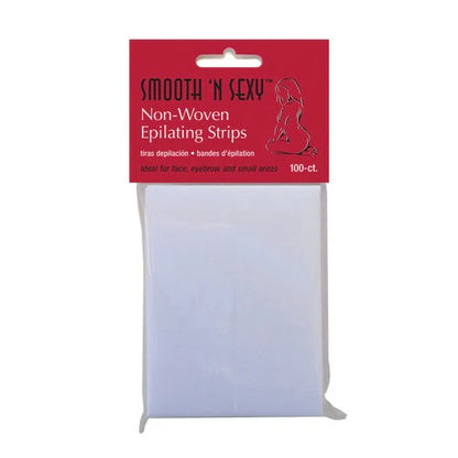 NON-WOVEN EPILATING STRIPS 100 COUNT