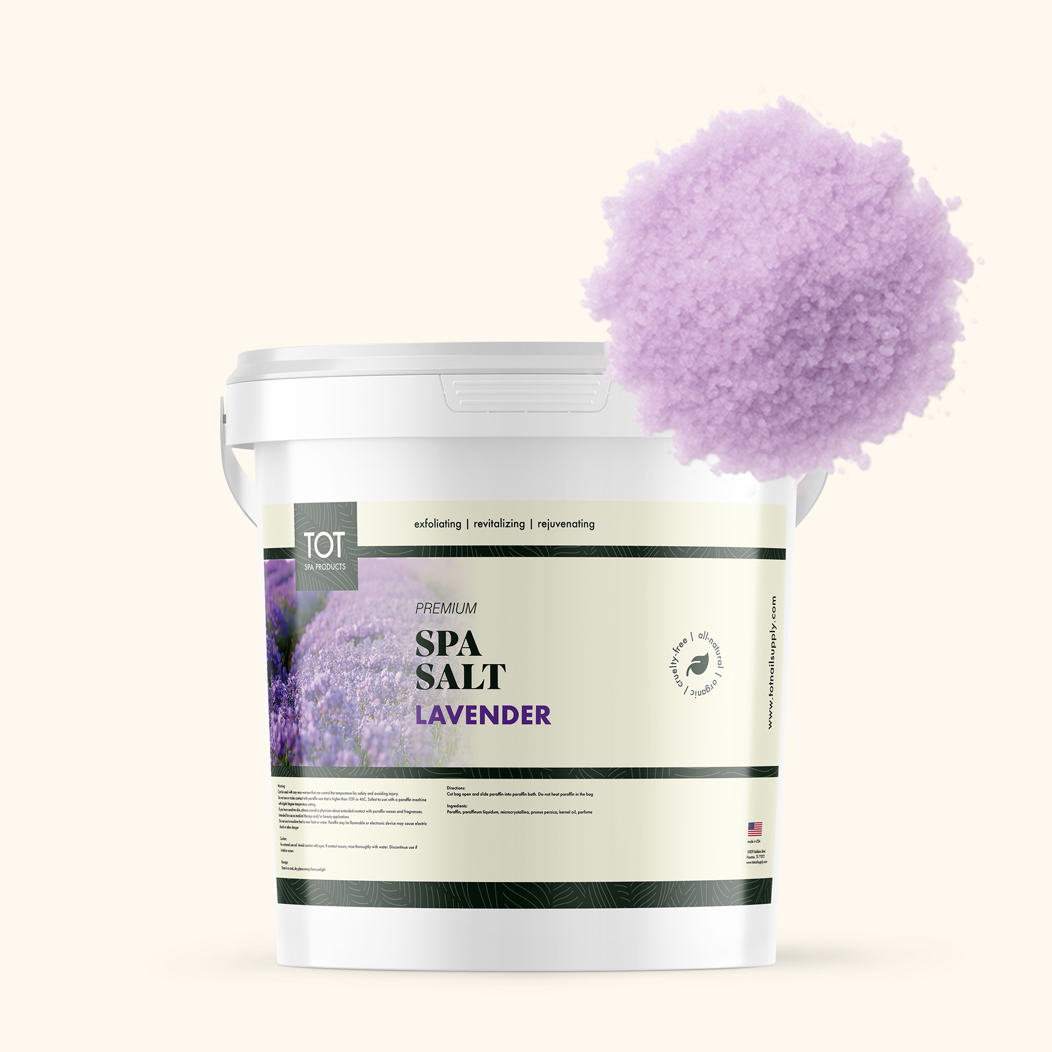 TOT Spa Salt Unscented 5G