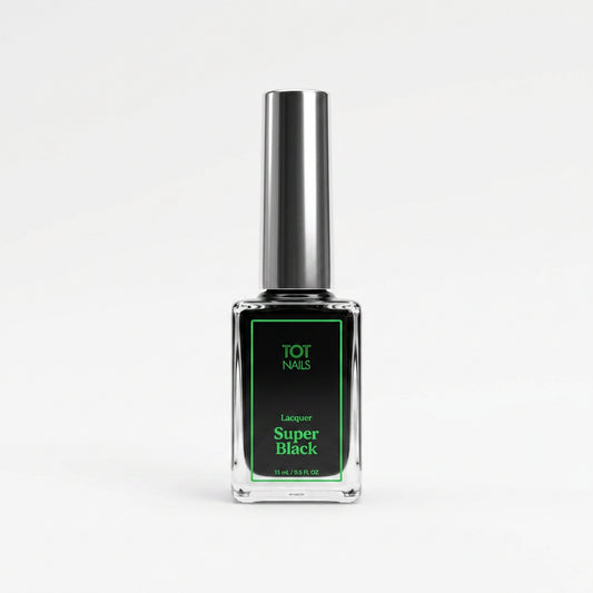 TOT NAILS Lacquer Super Black