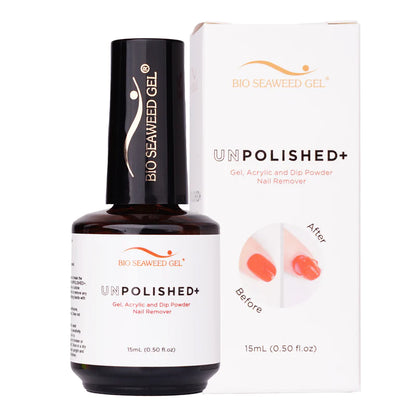 BIO SEAWEED GEL UNPOLISHED+ (GEL, ACRYLIC, AND DIP POWDER NAIL REMOVER)